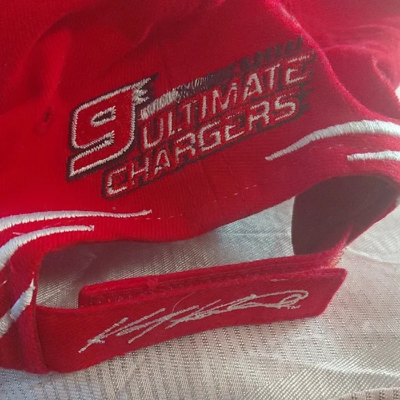 Nascar Red Ragú Racing Cap - Picture 3 of 7